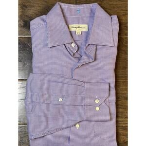 Tommy Bahama Long Sleeve Button Down‎ Men’s 15.5 34-35 Medium? 100% Cotton